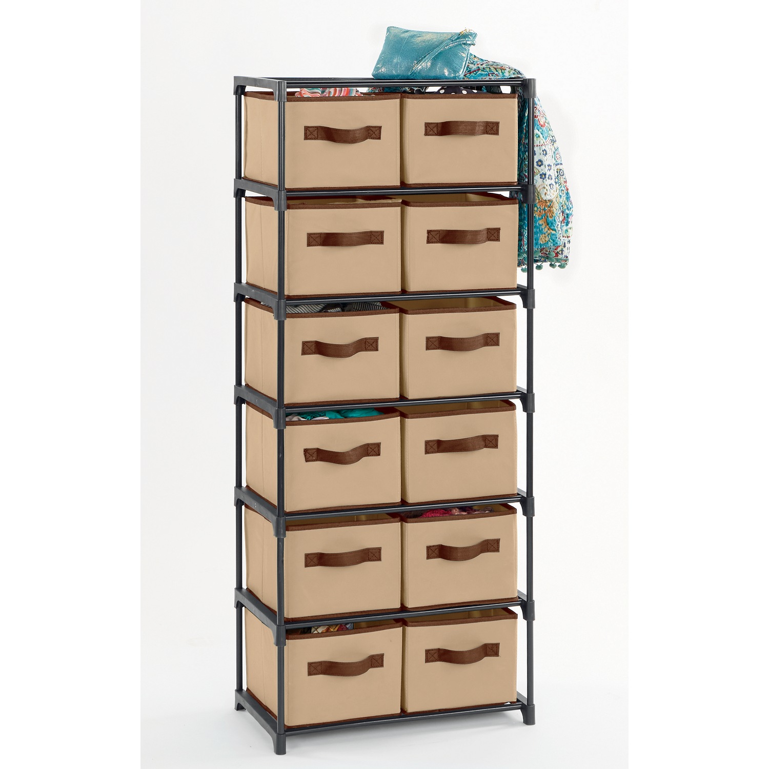 12Drawer Organizer Midnight Velvet
