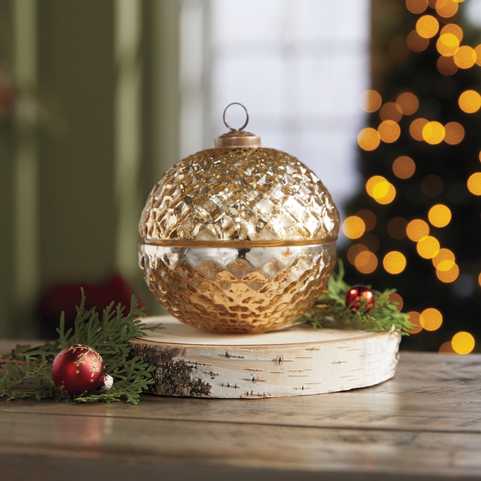 Decorative Ornament Candle, Multi, large