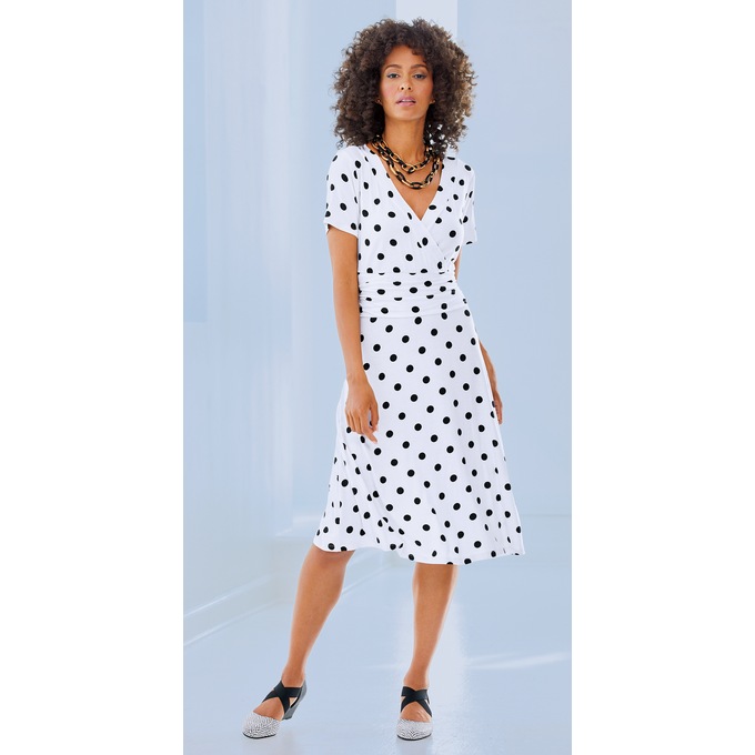 Spot-On A-Line Dress, , large
