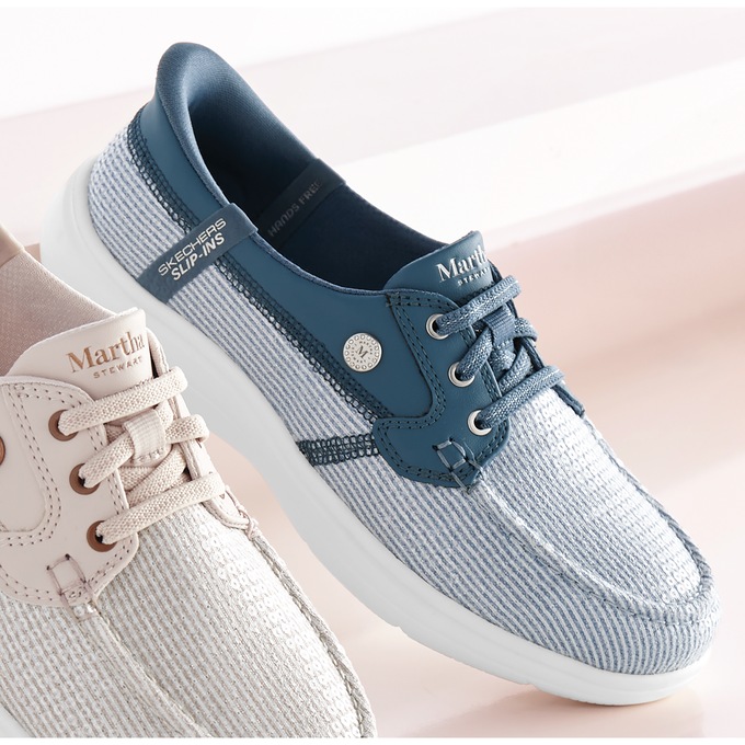 Skechers Women's Martha Stewart Slip-Ins Flex Radiant Boat Shoe, , large