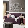 Faux-Crystal Tiered Sconce, , large