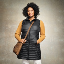 Olly Packable Vest, , large