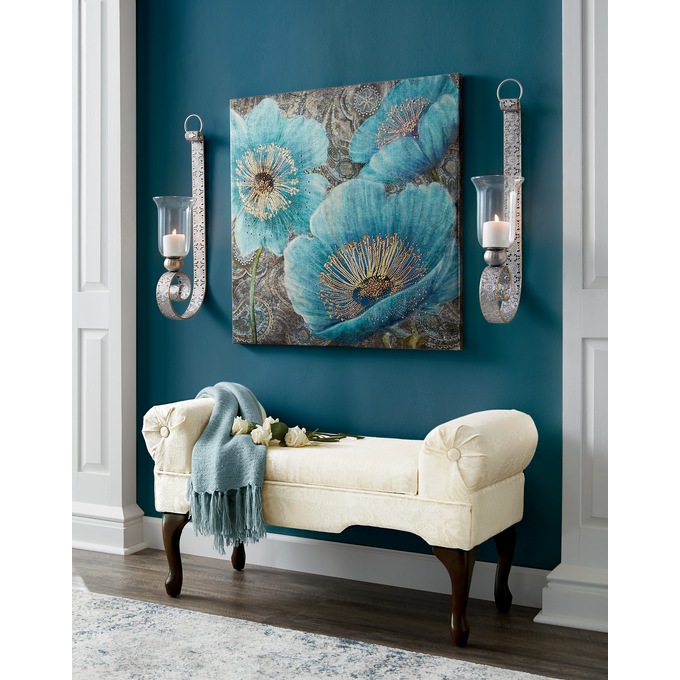 Metallic Poppies Canvas, , large