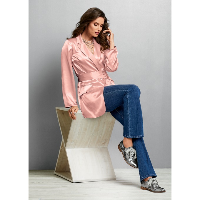 Shilo Satin Jacket, , large