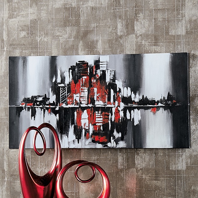 Modern Cityscape Canvas, , large