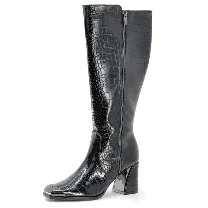 Ninety Union Lux Croco Print Boot, , large