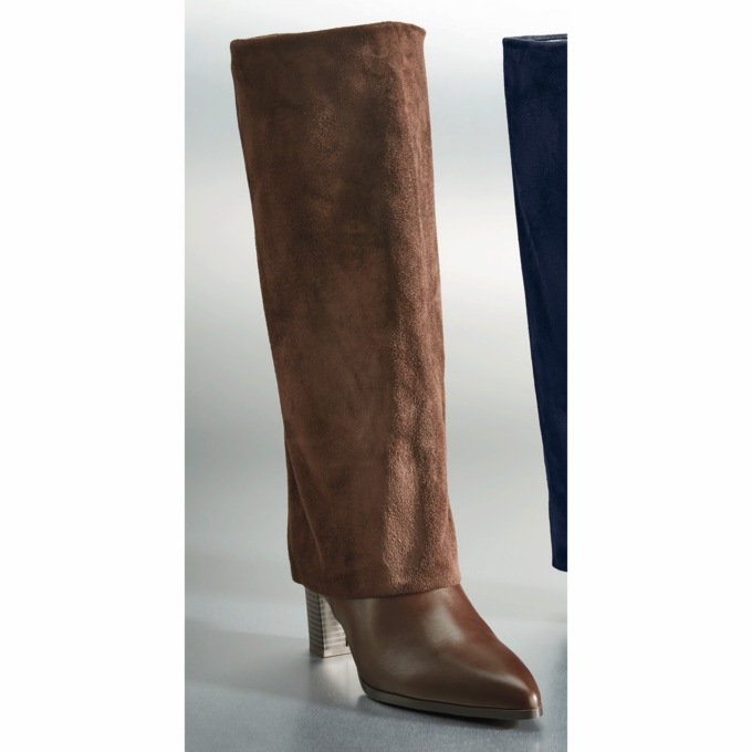 Midnight Velvet Overlay Boot, , large