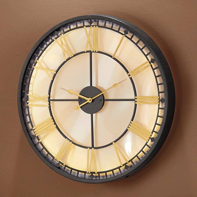 Backlit Wall Clock, , large