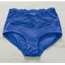 Lace-Trim Bikini Panty, Blue Violet, large
