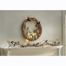 Halloween Garland and Wreath, , large