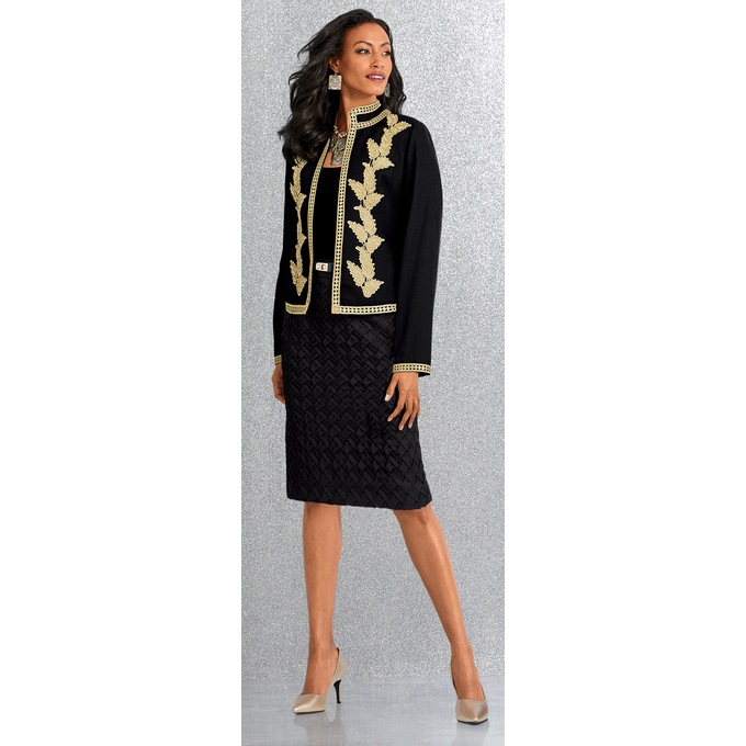 Basket weave Pencil Skirt, , large