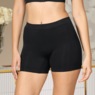 2-Pack Seamless Comfort Women&rsquo;s Boy Shorts with Light Control, Black Roebuck, large