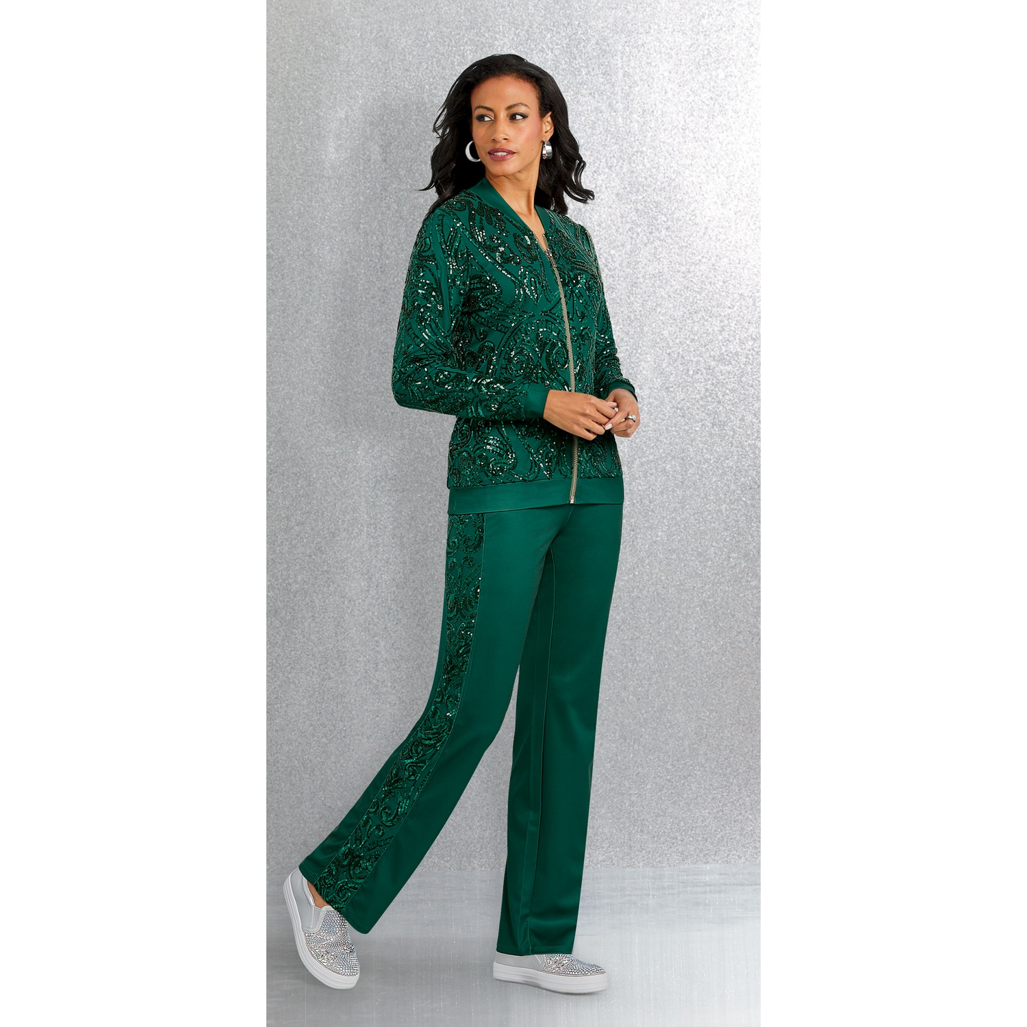 Ivy Glam Active Set Midnight Velvet