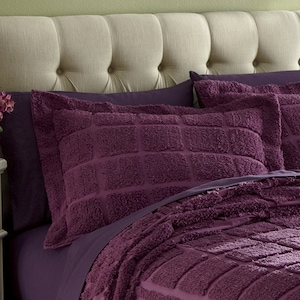 Mosaic Chenille Sham, , large