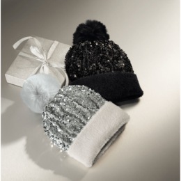 Sequin Beanie, , large