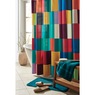 Color Connection Colorblock Shower Curtain, , large