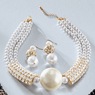Ball Necklace and Earring Set, , large
