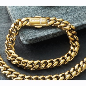 Majesty Truth Goldtone Chain Bracelet, , large