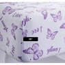 2-Pack Butterfly Sentiments Microfiber Sheet Set, , large
