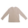 Men's Thermal Cotton-Blend Henley, Oatmeal Heather, large