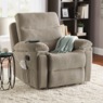 Rocking Recliner with Massage and Heat, , large