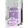 2-Piece Retro Hard-Sided Luggage Set, , large