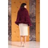 Sequin Wrap, Wine, large