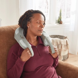 Shiatsu Neck Massager with Heat, , large
