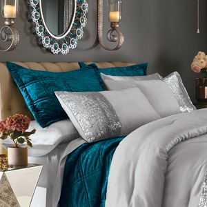 Crushed Velvet Sham, , large