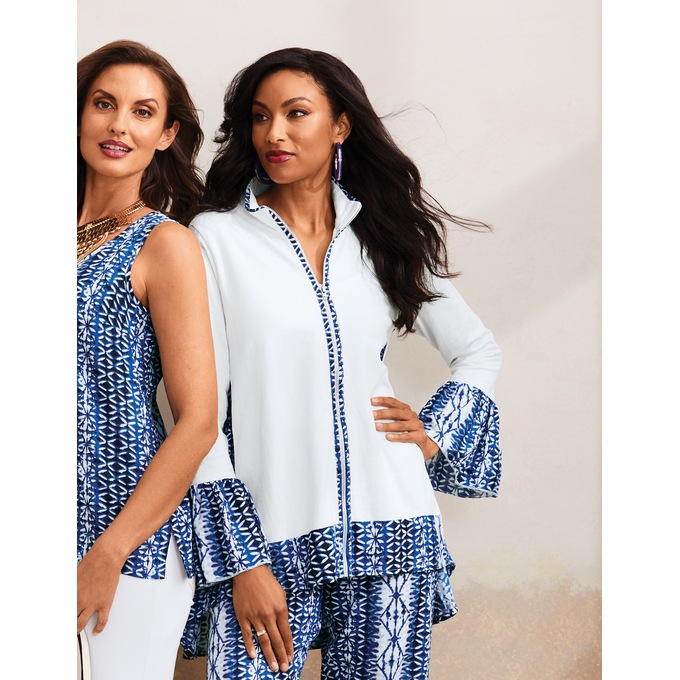 Margaret Printed Jacket, , large