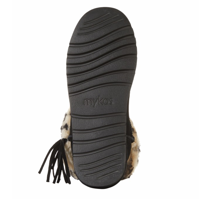 Mykos Amari Sheepskin Genuine Suede Bootie, , large