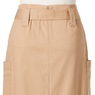 Cotton Cargo-Pocket Skirt, , large