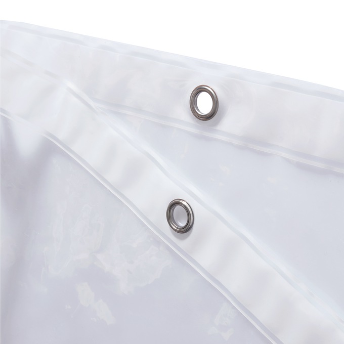 Clorox Shower Curtain Liner, Clear, large