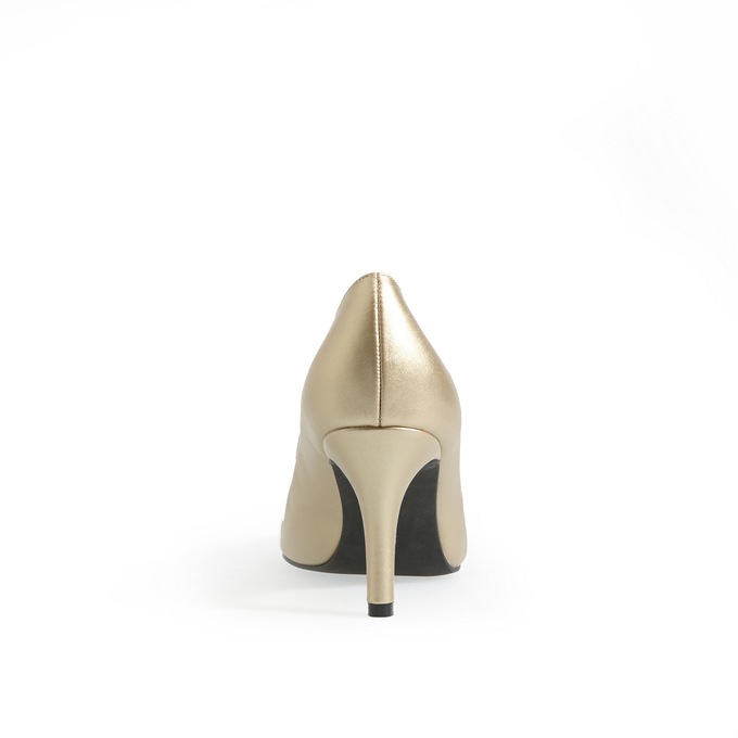 Classic Faux-Leather Pump, , large
