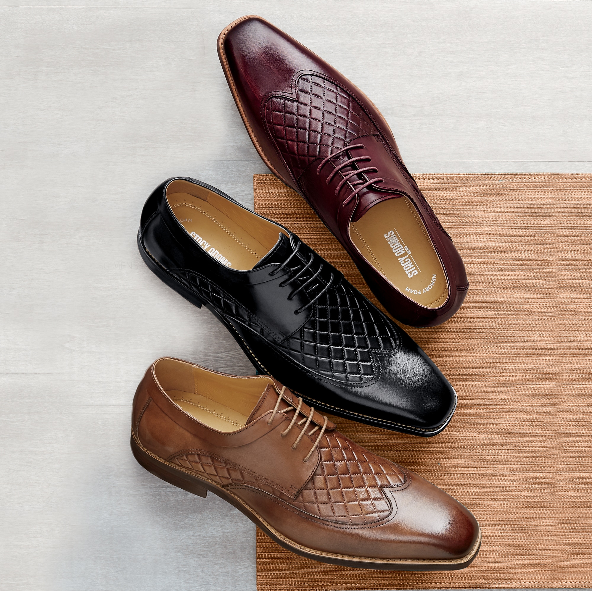 stacy adams wingtip shoes