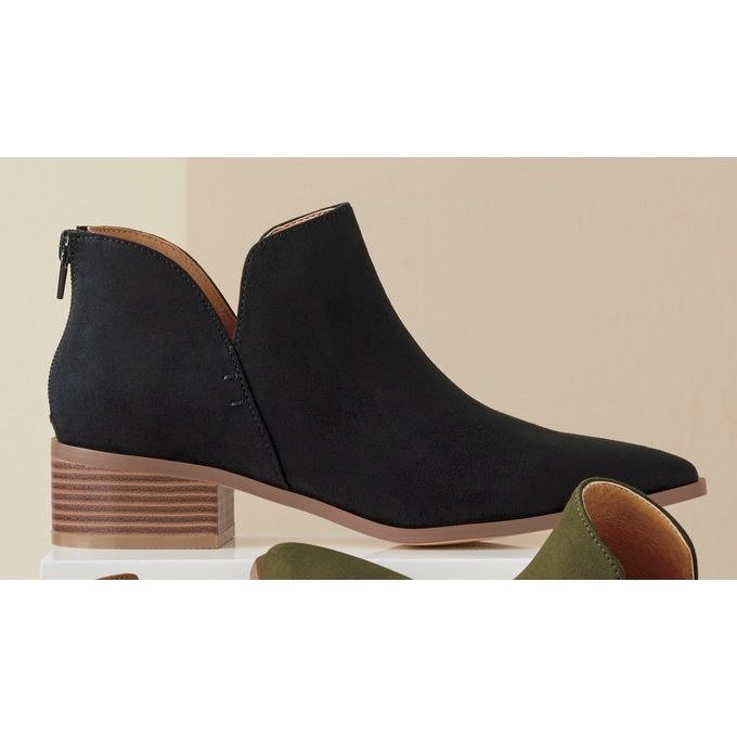 Monroe and Main Zip Back Shootie, , large