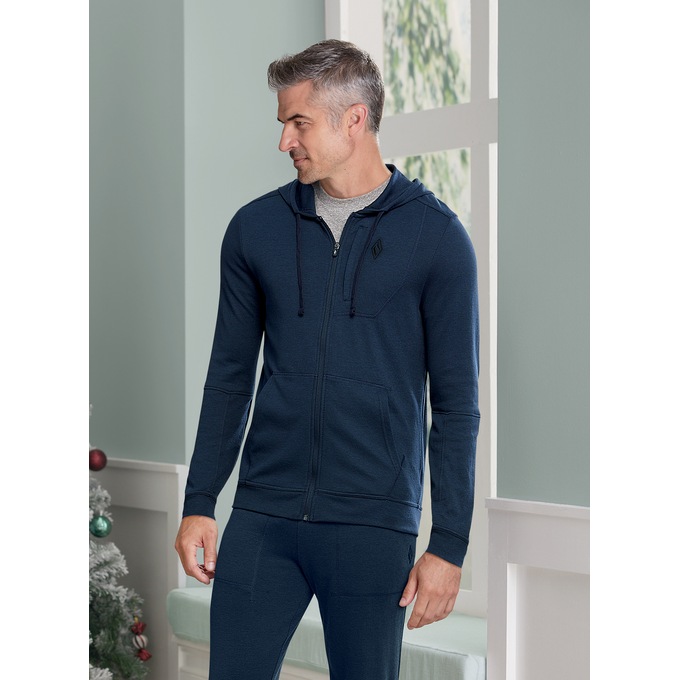 Skechers Men s Full Zip Hoodie Midnight Velvet