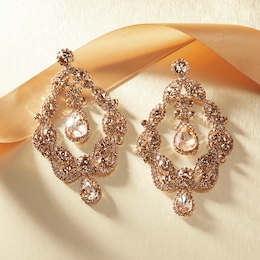 Crystal Drop Earrings, , large