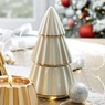 Gilded Christmas Tree Candle, , large
