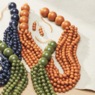 Beaded Multi-Strand Necklace and Earring Set, , large