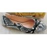 Classique Snake and Pearl Flat, , large
