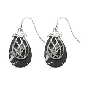Triple-Pendant Earrings, , large
