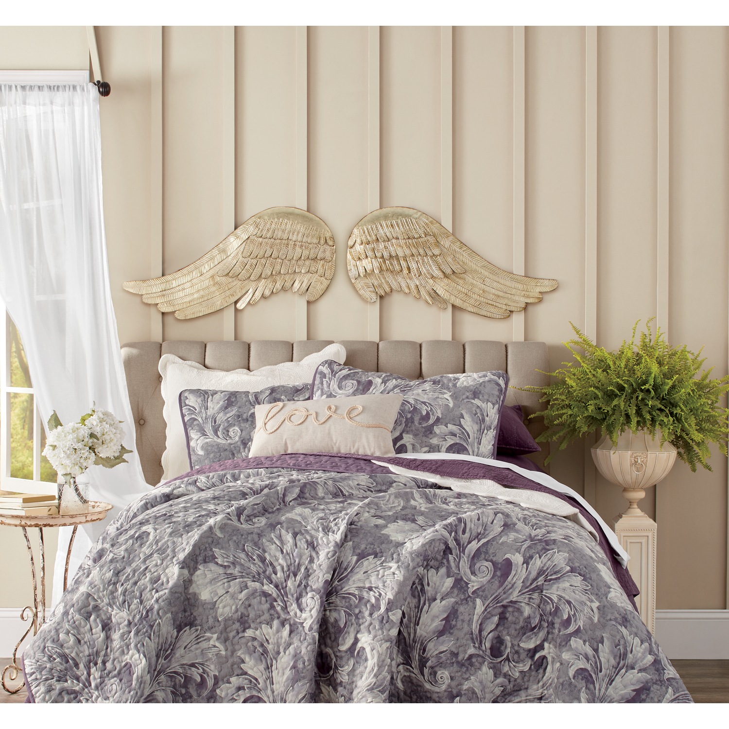 Angel Wing Set Midnight Velvet