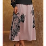 Salem Satin & Lace Skirt, , large