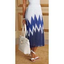 Chrissy Chevron Skirt, , large