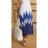 Chrissy Chevron Skirt, , large