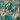 Crystal Floor Lamp, Teal, swatch