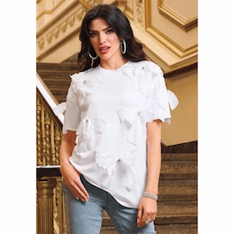 Bindi Bow Tunic, , large