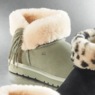 Mykos Amari Sheepskin Genuine Suede Bootie, , large