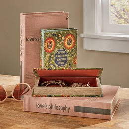 Set of 2 Love&#39;s Philosophy Book Boxes, , large